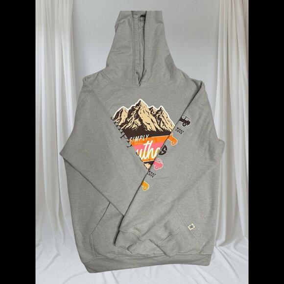 Simply Southern Women’s Size Large Gray Hoodie Rare Unique. - Picture 4 of 9